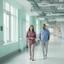 Wassana Hartwig, sustainability officer, walking through an NHS trust facility